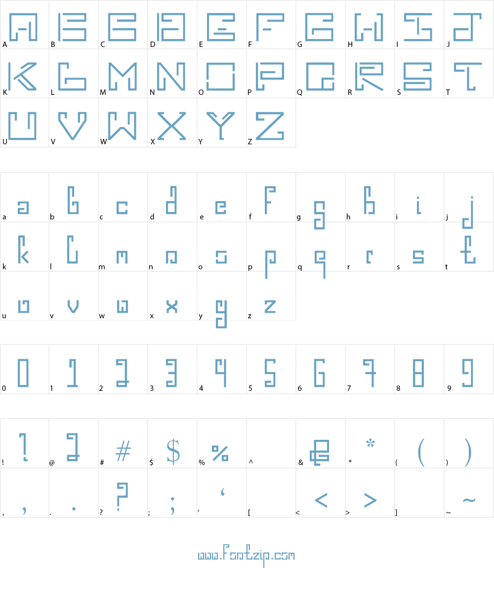 Epic Turns Font Character
